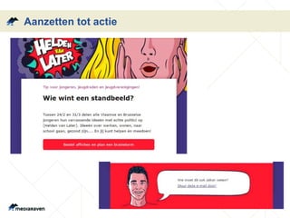 Aanzetten tot actie
 