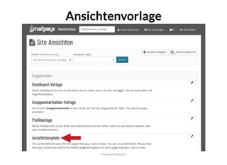 AnsichtenvorlageAnsichtenvorlage
Thank you iCampus21
 