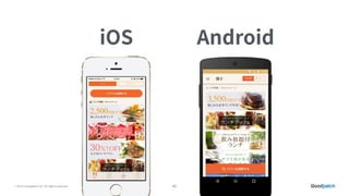 © 2015 Goodpatch Inc. All rights reserved. 40
 