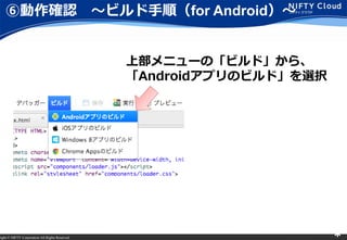 right ? NIFTY Corporation All Rights Reserved. *
ބ_J ?ӥ혣for Android?
ϲ˥`Ρӥɡ顢
AndroidץΥӥɡxk
 