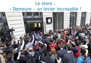 © 22
Le store :
« Demeure » un levier incroyable !
 