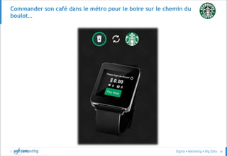 © 28
Commander son café dans le métro pour le boire sur le chemin du
boulot…
 