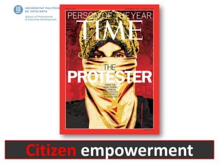 Citizen empowerment
 