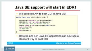 Copyright © 2015, Oracle and/or its affiliates. All rights reserved. | 40
 