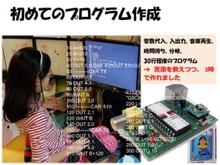 12
ƤΥץ
10 A=420
20 B=210
30 C=15
40 OUT 5,0:OUT 4,0:OUT 3,0:OUT 2,0:OUT 1,0
50 '---------CAR ??
60 OUT 3,1
70 OUT 4,1
80 OUT 5,0
90 WAIT A
100 OUT 3,0
110 '---------CAR ???
120 OUT 2,1
130 WAIT B
140 OUT 2,0
150 '---------CAR ??
160 OUT 1,1
170 OUT 5,1
180 OUT 4,0
210 WAIT B+120
215 PLAY
"G8C8G8C8G8C8G8C8G8C8G8C8"
220 L=6
230 OUT 5,0
240 WAIT C
250 OUT 5,1
260 WAIT C
270 L=L-1
280 IF L<>0 GOTO230
290 OUT 1,0
300 GOTO 10
롢S
rg᪡
30г̶ȤΥץ
 Z̤Ĥġ 3r
ޤ
 