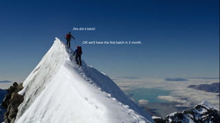 • Photo Everest
,We did it bitch!
,OK we’ll have the first batch in 2 month.
 