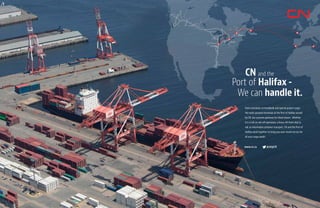 CN and the Port of Halifax - We can handle it