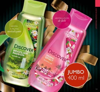 143
¡OFERTASESPECIALES!
JUMBO
400 ml
AROMA
A FRUTAS
revitalizante
AROMA A FLOR
de lichi
ባ
ቤ
 
