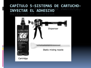 CAPÍTULO	
  5-­‐SISTEMAS	
  DE	
  CARTUCHO-­‐
INYECTAR	
  EL	
  ADHESIVO	
  
 