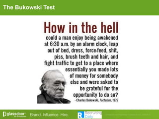 The Bukowski Test
 