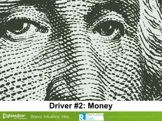 Driver #2: Money
 