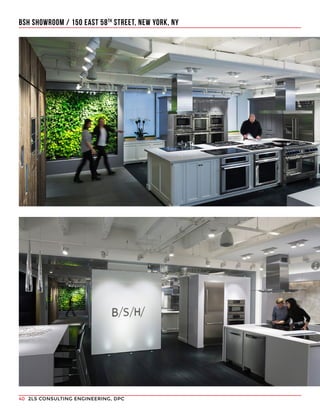2LS CONSULTING ENGINEERING, DPC40
BSH SHOWROOM / 150 EAST 58TH
STREET, NEW YORK, NY
 