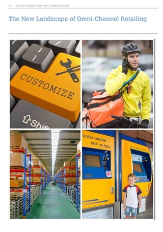 E 
region for 2006 to 2013. 
Figure 1: Global 3PL Revenues Rise Only Modestly for 2012-2013 
Current State of the 3PL Market 11 
Region 2012 Global 3PL 
Revenues 
(US$Billions) 
2013 Global 
3PL Revenues 
(US$Billions) 
Percent 
Change 
2012 to 
2013 
Percent 
Change 2011 
to 2012a 
Percent 
Change 2010 
to 2011b 
CAGR 
2006-2013 
North America $ 171.2 $ 176.2 + 2.9% + 6.7% + 7.2% + 4.0% 
Europe 158.0 158.1 +0.01% - 2.6% - 2.8% - 0.6% 
Asia-Pacific 242.7 255.6 + 5.3% + 23.6% + 21.2% + 10.9% 
South America 43.6 44.9 + 3.0% + 12.4% + 43.6% + 10.4% 
Other Regions 69.6 69.0 - 0.01% + 6.4% + 54.0% 
Total $ 685.1 $ 703.8 + 2.7% + 9.9% + 13.7% 
 