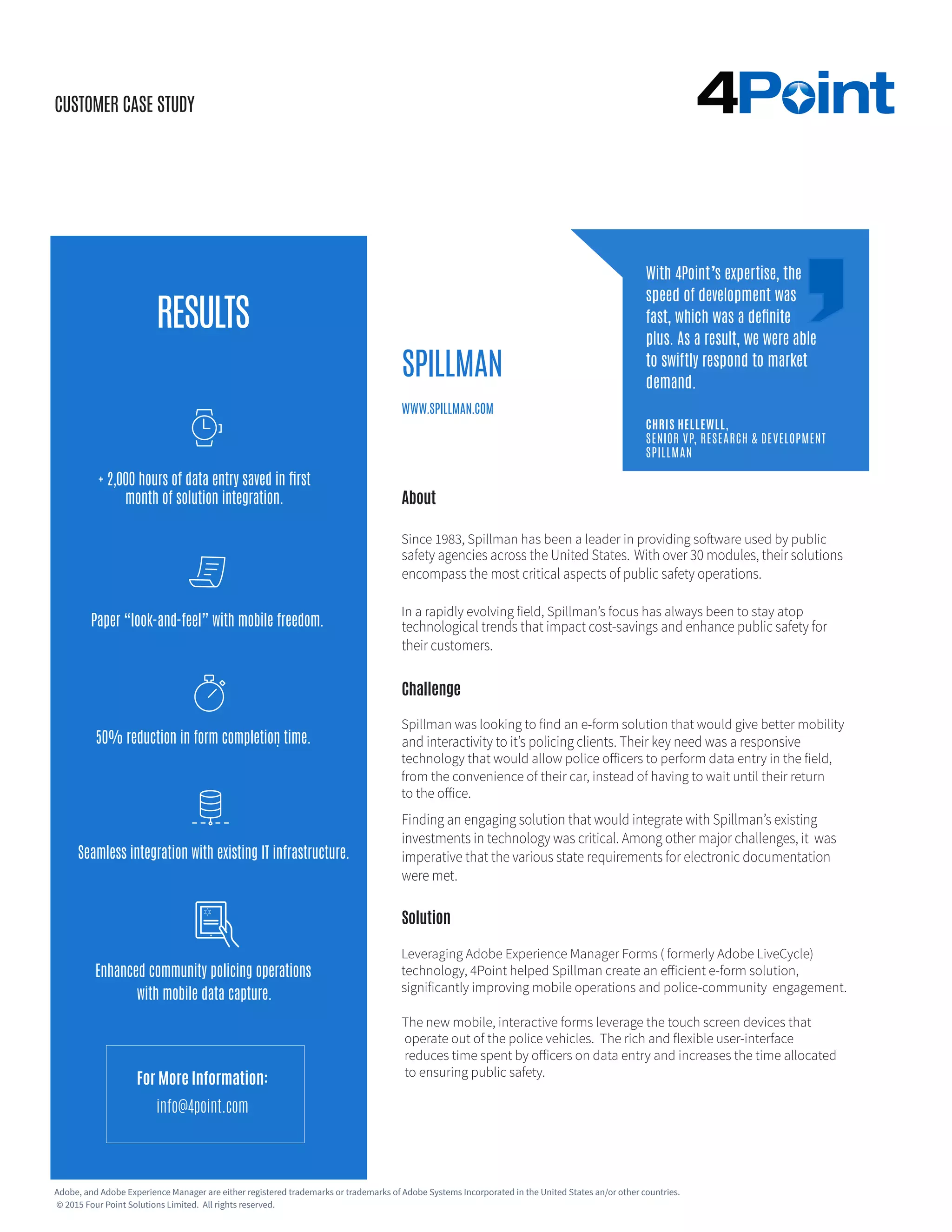 Efficient eform solution providing better mobility and interactivity