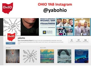 OHIO YAB Instagram
@yabohio
 