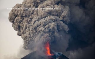 Momotombo volcano, Nicaragua, on December 2, 2015
 