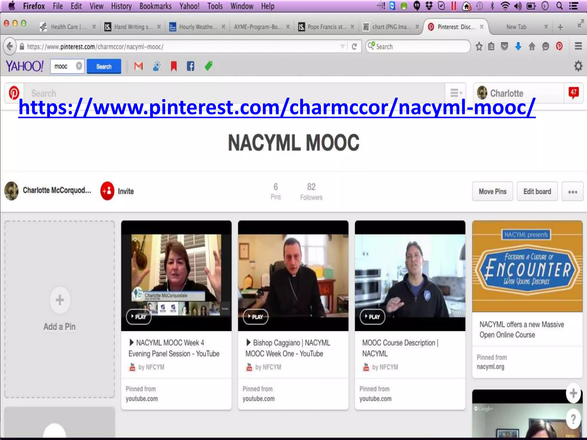 https://www.pinterest.com/charmccor/nacyml-mooc/
 