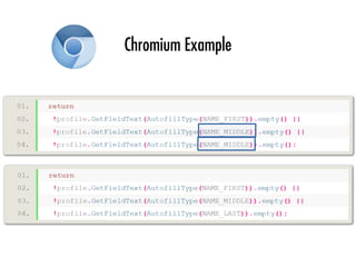 Chromium Example
 