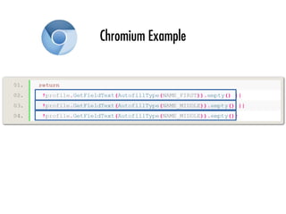 Chromium Example
 