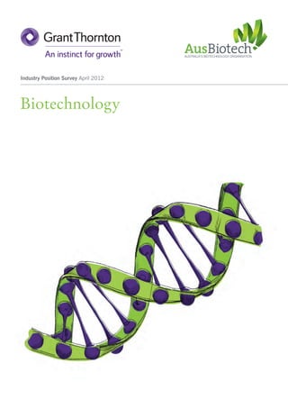 Industry Position Survey April 2012




Biotechnology
 