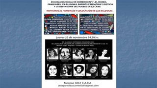 Barrios x Memoria y Justicia 2015 PPT