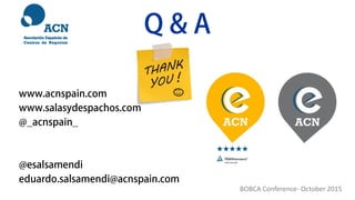 BOBCA Conference- October 2015
 