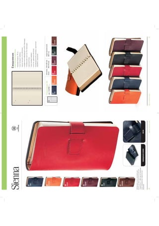 40BRUNOVISCONTI2015BRUNOVISCONTI201541
SiennaГОТОВ
КПЕРСОНАЛИЗАЦИИ
Ежедневник
недатированныйблок
ЕжедневникA5-
APT.3-410/...
обложка:122х185мм
блок:95х170мм
недатированный,
384стр.A5-
05
бордовый
04
красный
06
черный
07
коричневый
02
оранжевый
01
синий
06
черный
07
коричневый
01
синий
02
оранжевый
04
красный
05
бордовый
хлястикиндивидуальнаяупаковка
 