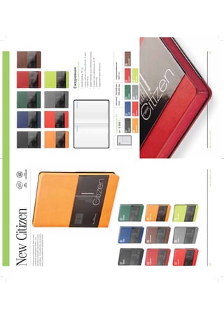 52BRUNOVISCONTI2015BRUNOVISCONTI201553
NewCitizen
-
Ежедневник
недатированныйблок
01
чёрный
02
синий
06
оранжевый
03
зелёный
07
красный
04
бордовый
08
серый
05
коричневый
09
салатовый
ЕжедневникА5
APT.3-508/...
обложка:142х206мм
блок:140х200мм
недатированный,
320стр.
01
чёрный
02
синий
03
зелёный
04
бордовый
07
красный
05
коричневый
08
серый
06
оранжевый
09
салатовый
ГОТОВ
КПЕРСОНАЛИЗАЦИИ
A5
НОВОЕ
КАЧЕСТВО
QUALITY
 