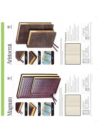 84BRUNOVISCONTI2015BRUNOVISCONTI201585
MagnumAristocratГОТОВ
КПЕРСОНАЛИЗАЦИИ
ГОТОВ
КПЕРСОНАЛИЗАЦИИ
-
-
Ежедневник
полудатированныйблок
Ежедневник
полудатированныйблок
ЕжедневникА6+
APT.3-003/279
ЕжедневникА6+
APT.3-003/280
обложка:110х155мм
блок:107х150мм
полудатированный,416стр.
обложка:110х155мм
блок:107х150мм
полудатированный,416стр.
ЕжедневникА5+
APT.3-023/279
ЕжедневникА5+
APT.3-023/280
обложка:145х216мм
блок:143х210мм
полудатированный,416стр.
обложка:145х216мм
блок:143х210мм
полудатированный,416стр.
дваляссе
закругленныйуголобложки,
золотойобрез
карта
дваляссе
закругленныйуголобложки,
золотойобрез
карта
A5+A5+
A6+A6+
 