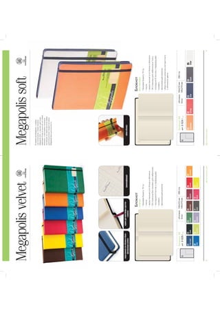 8BRUNOVISCONTI2015BRUNOVISCONTI20159
MegapolisvelvetГОТОВ
КПЕРСОНАЛИЗАЦИИ
01
темно-синий
07
оранжевый
02
черный
08
синий
03
зеленый
09
салатовый
04
коричневый
10
сиреневый
05
бордовый
11
серый
06
красный
13
жёлтый
12
фуксия
БлокнотА5
APT.3-525/...
обложка:144х212мм
блок:140х210мм
200стр.
A5
закругленныйуголобложкииблока
фиксирующаярезинка
кармандляпластиковыхкарточек
ивизитокмикроперфорациягибкаяобложка
MegapolissoftГОТОВ
КПЕРСОНАЛИЗАЦИИ
БлокнотА5
APT.3-524/...
обложка:144х212мм
блок:140х210мм
200стр.
01
оранжевый
02
красный
03
синий
04
чёрный
05
белый
A5
Блокнот
безлиновки
Блокнот
клетка
-
-
 