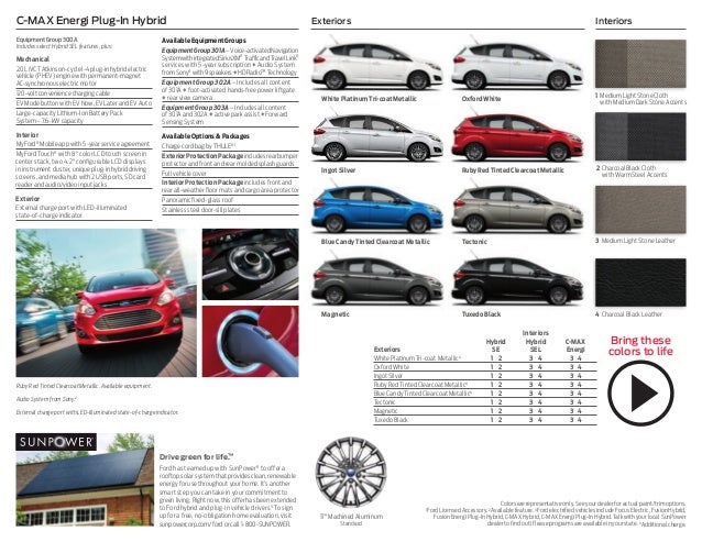 15 Ford C Max Hybrid And C Max Energi