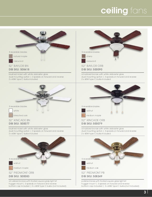 2015 Ceiling Fan Catalog