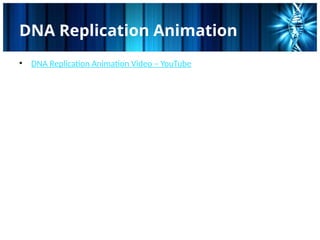DNA replication of eukaryotes and prokaryotes | PPTX