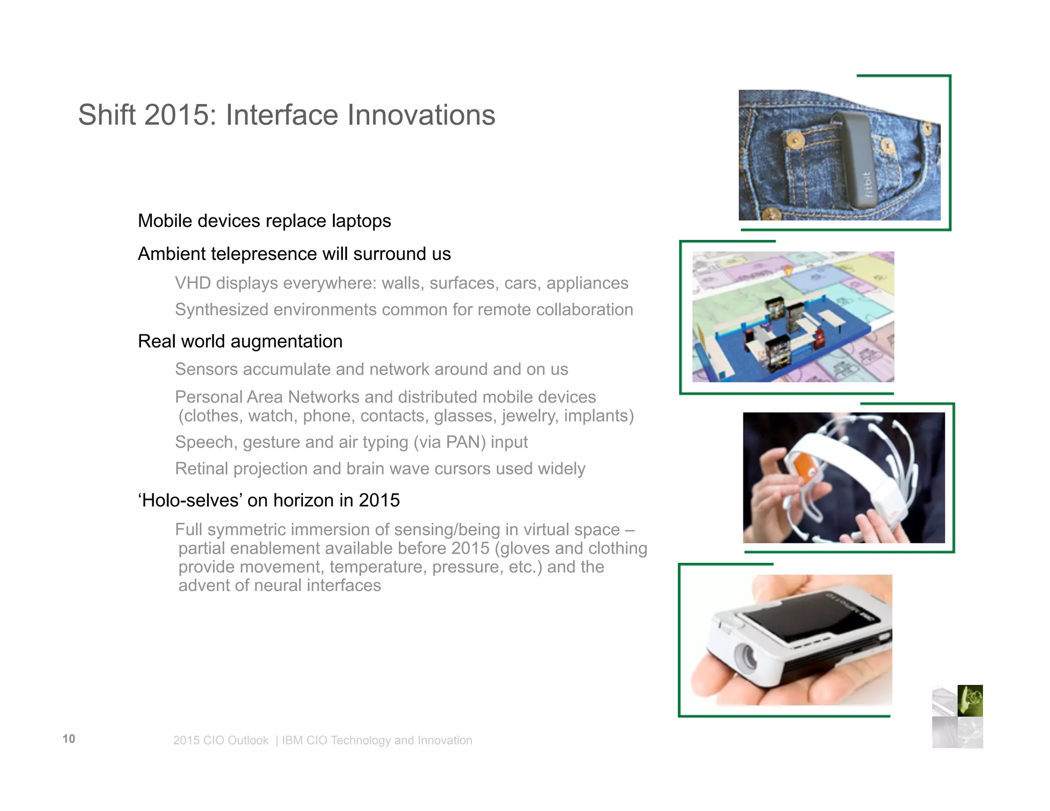 2015 CIO Outlook Presentation