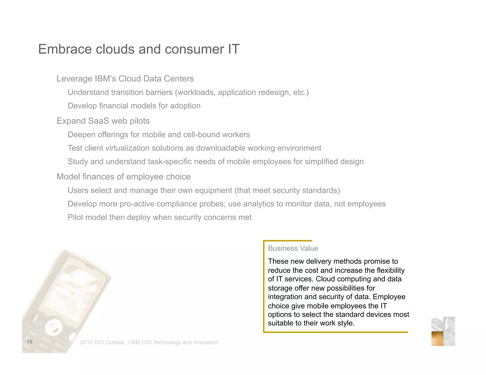2015 CIO Outlook Presentation
