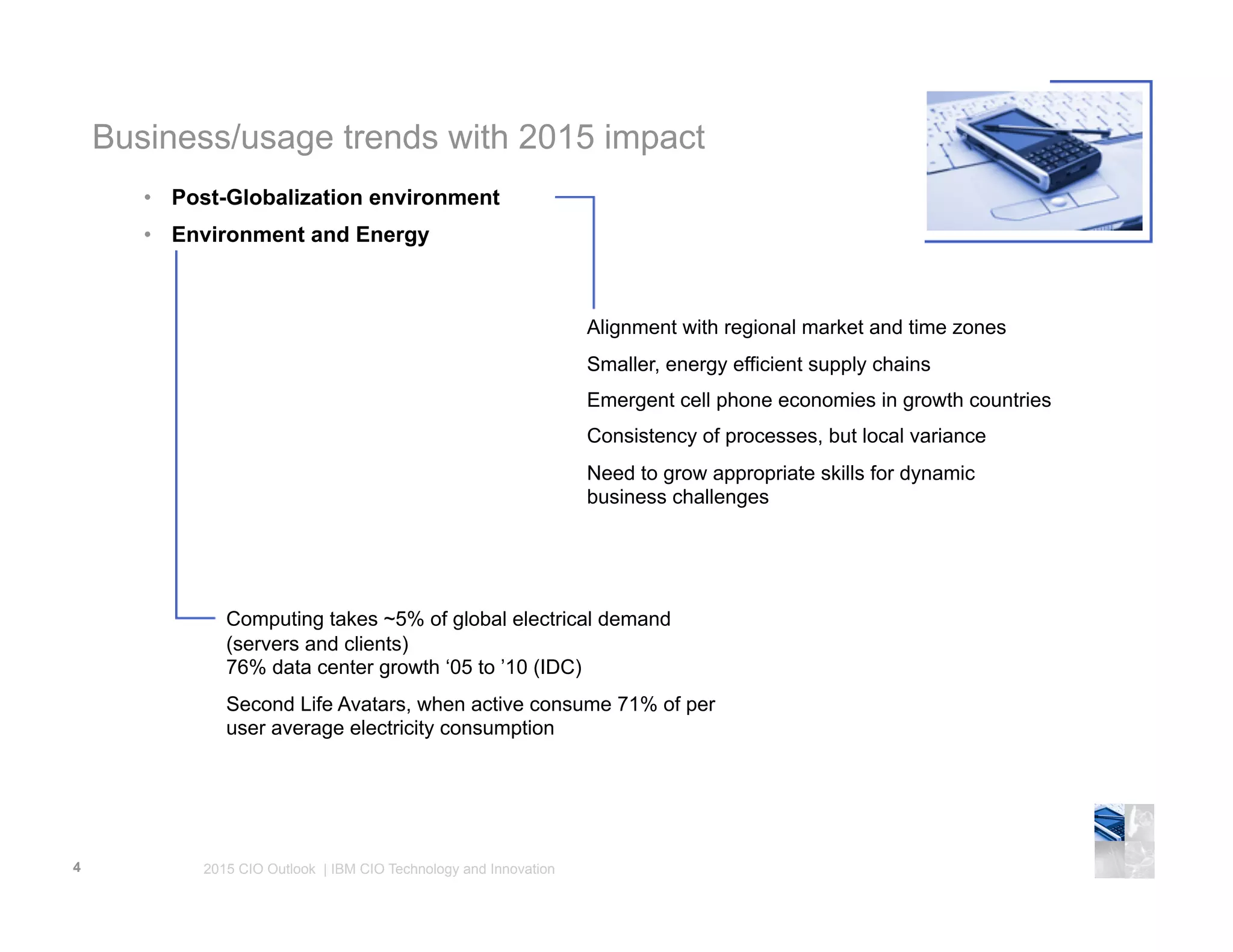 2015 CIO Outlook Presentation