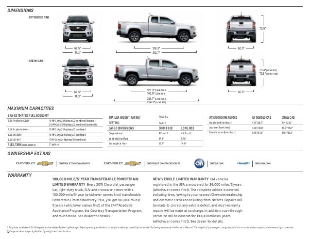 2015 Chevrolet Colorado Brochure McKaig Chevrolet Buick ... 2015 Chevrolet Colorado Brochure McKaig Chevrolet Buick ...