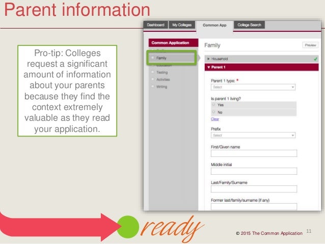 Common App Ready for transfer students | Common App common app ready