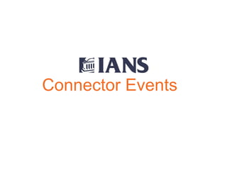 Connector Events
 
