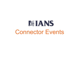 Connector Events
 