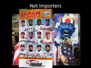 Net Importers
 
