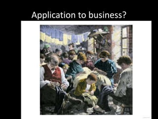 Application to business?
 