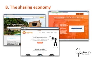 8. The sharing economy
 