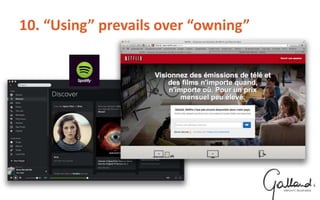 10. “Using” prevails over “owning”
 