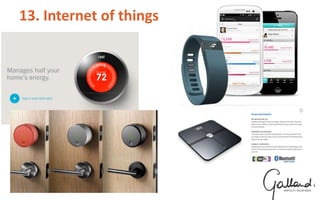13. Internet of things
 