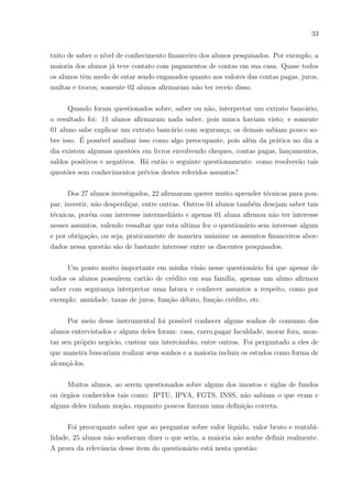 30
Exemplo 04
Sabe-se que a taxa de vazão (em mm3
) de um vazamento na caixa d’água de uma
residência é dado pela função Z(t) = 1011
.4t3
onde t é o tempo medido em horas. Sabendo-
se que inicialmente esta caixa d’água possui 1011
mm3
de água. Quantos minutos serão
necessários para que a caixa d’água perca metade de sua capacidade total? Considerando
que o m3
de água custe R$7,25, qual seria o prejuı́zo causado por esse vazamento?
Solução:
0, 5x1011
= 4t3
x1011
0, 5 = 4t3
t3
= 0, 5/4
t3
= 0, 125 = 0, 5(hrs)
Transformando para minutos temos:
t = 0, 5 × 60(min) = 30(min)
Como foi disperdiçado 0, 5.1011
mm3
de água devemos converter este volume para
m3
:
0, 5 ∗ 100.000.000.000(mm3
) = 0, 5 × 100(m3
) = 50(m3
)
Calculando o prejuı́zo em reais temos:
50 × 7, 25 = R$362, 50
 