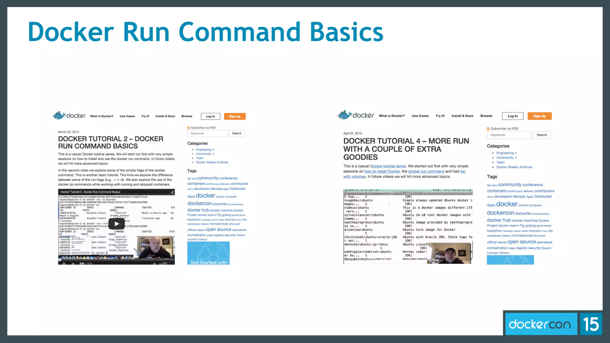 Docker Run Command Basics
 