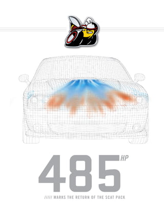 485HP 
///// MARKS THE RETURN OF THE SCAT PACK 
 