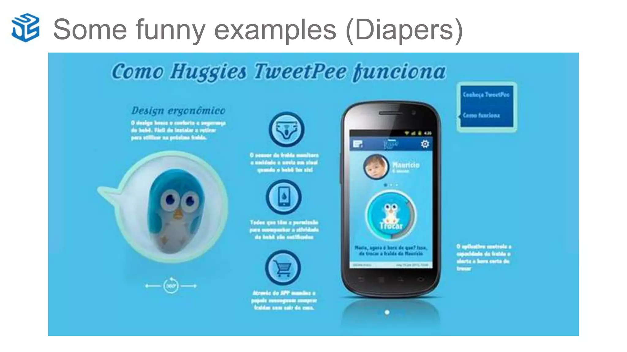 Some funny examples (Diapers)
 