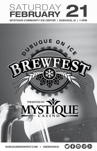 2015 Dubuque on Ice Brewfest Guide